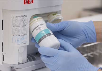 トップレベルの浄水能力で、水道水をより美味しく